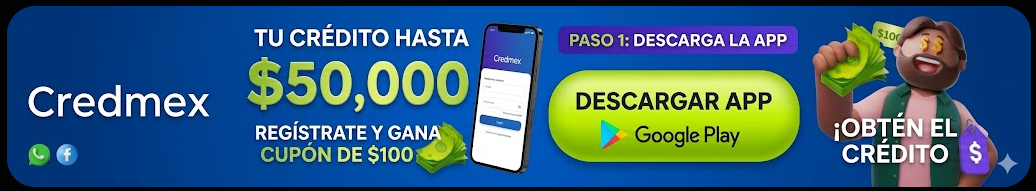Banner publicitario de Credmex